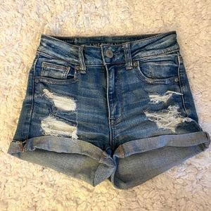 American eagle jean shorts